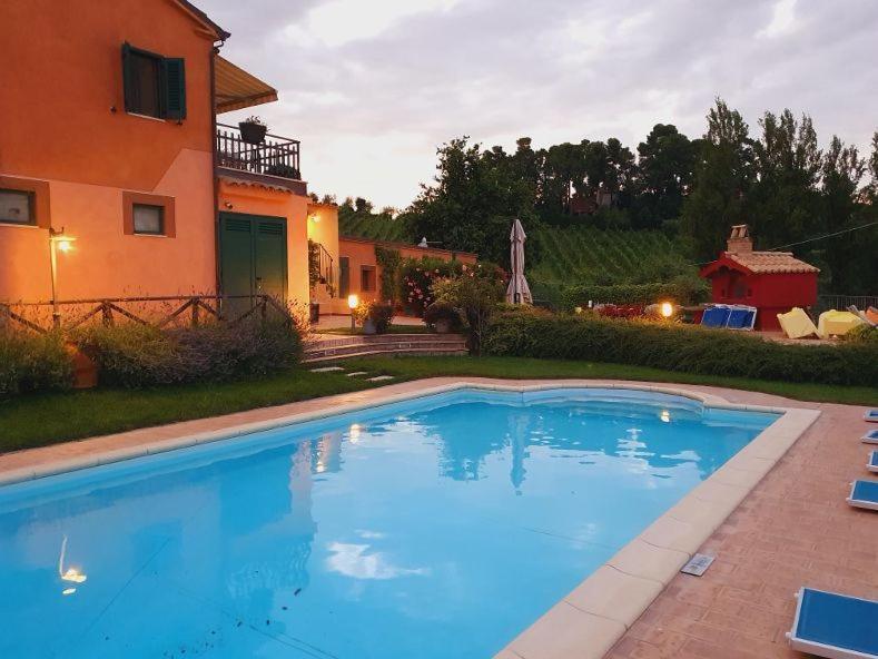 Willa Poggio Montali Monte Roberto Zewnętrze zdjęcie